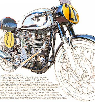 Motorcycle Art - Peter Hutton
