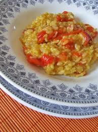 Risotto ai peperoni, per la mamma