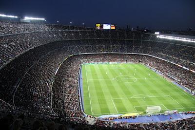 al Camp Nou, che bello!