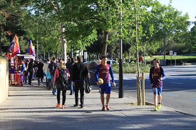 al Camp Nou, che bello!