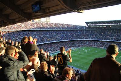 al Camp Nou, che bello!