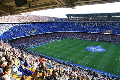 al Camp Nou, che bello!