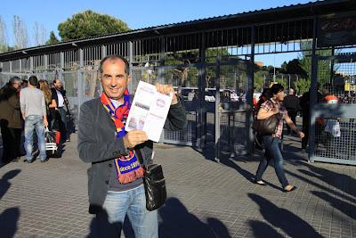 al Camp Nou, che bello!