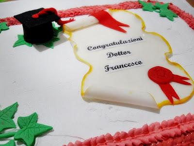 Torta per Laurea