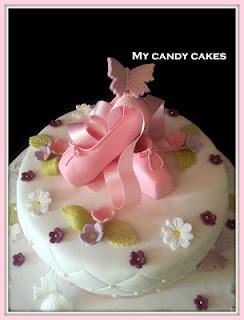 Ballerina cake - Torta scarpette da ballo