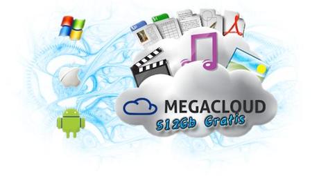 MegaCloud, guerra a Google Drive con 512 GB di spazio gratis