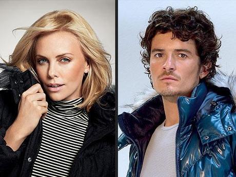 Charlize Theron e Orlando Bloom 4 Uniqlo