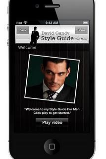 David Gandy presenta: Men's Style Guide Application