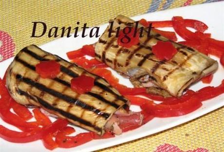 Involtini di melanzane light alle verdurine