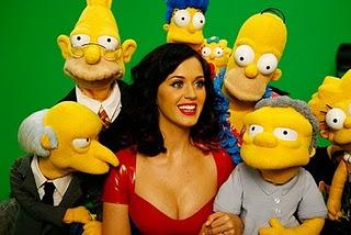 Katy Perry diventa una Simpsoniana