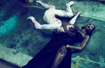 Naomi Campbell su Interview di ottobre 2010