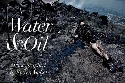 Water & Oil by Steven Meisel