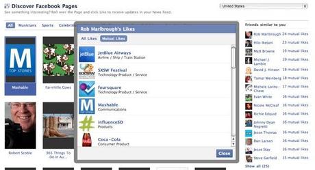 Facebook Pages Browser