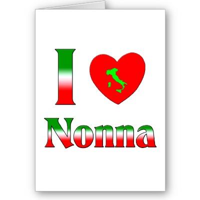 “Ti amo, nonna”