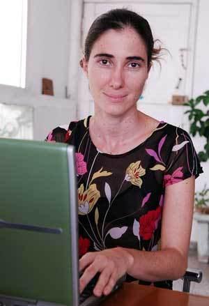 Blogger: Yoani Sanchez non ha il visto per andare a Internet for Peace