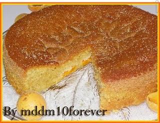 TORTA MORBIDA CON ALBICOCCHE E MANDORLE