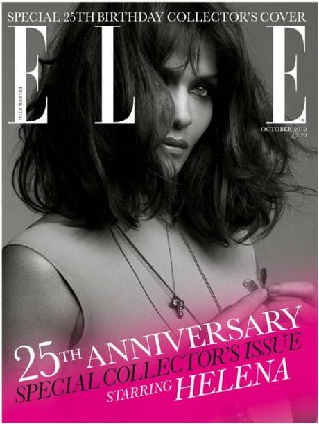 Helena Christensen for Elle UK October 2010