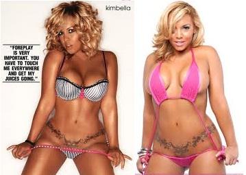 La Moglie di Juelz Santana in Lingerie al 3°mese