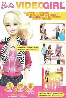 Barbie video camera e Ken registratore