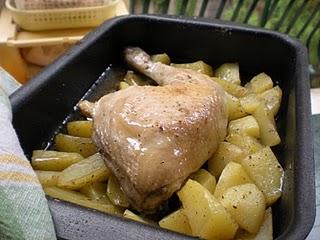 Pollo e Patate al forno