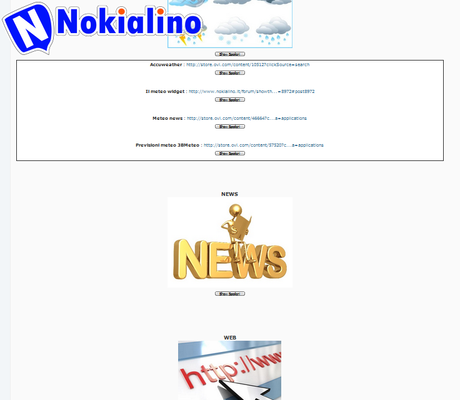 Raccolta Widget 5th [N97 - N97mini - C6]