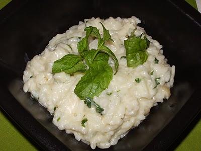 Risotto alla menta