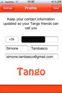 App Store: Tango Video Calls, la videochiamata per tutti