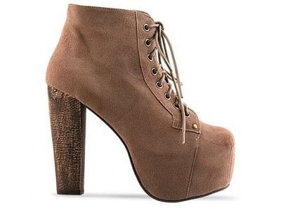 Taupe LITA Boots by Jeffrey Campbell