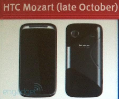 HTC Mozart: caratteristiche Leaked e lancio confermato per il “tardo ottobre”