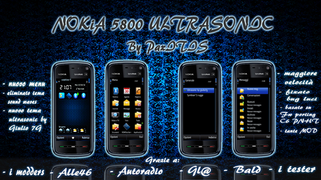 Custom Firmware Nokia 5800 Ultrasonic V2.3 [FW C6] by PaxITIS
