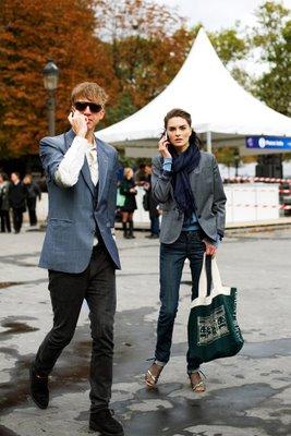 Fashionable couples: Jefferson Hack & Anouck Lepere