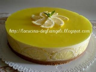 Bavarese al limone Bavarese al limone