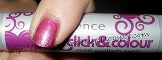 Essence: Click&Colour; Nail Polish Pen - 02 Vivid Violett