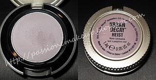 Urban Decay Matte Eyeshadow: Purple Haze & Heist