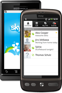 Skype arriva nel Market per Android