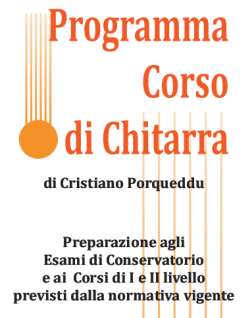 Programma Corso di Chitarra - Scuola Civica di Nuoro