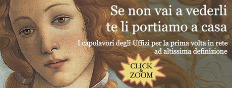 I capolavori degli Uffizi online ad altissima definizione