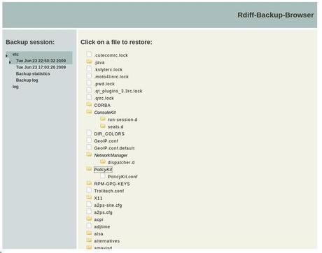 Backup incrementali con l’utilizzo di spazio e di banda ridotto al minimo indispensabile con rdiff.