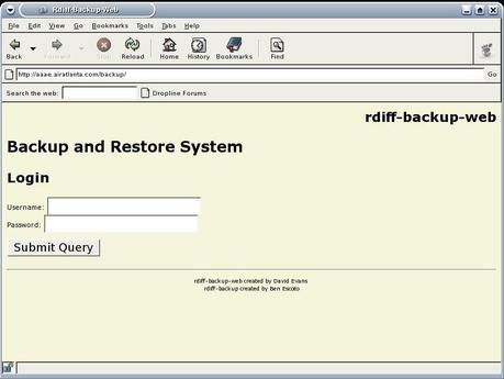 Backup incrementali con l’utilizzo di spazio e di banda ridotto al minimo indispensabile con rdiff.