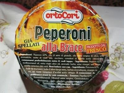 Mammazan e i prodotti Ortocori: Antipastini con olive e peperoni e come contorno: Patate alla crema di tartufo