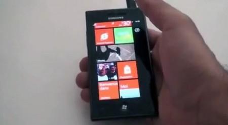Samsung i8700: Omnia 7 con Windows Phone in video