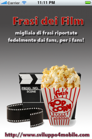 L’Angolo dello sviluppatore – iPhone/iPad – “Frasi dei film”