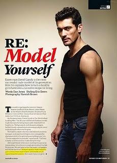 David Gandy for Men’s Health UK Nov 2010