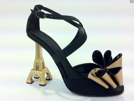 Oh la la..Le Sandale Eiffel by Mugnai