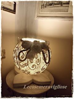 lampade handmade shabby e country chic con amore