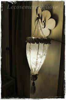 lampade handmade shabby e country chic con amore