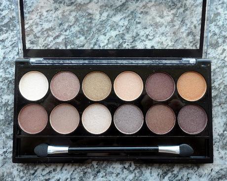 Swatch & Review Shade Heaven and Earth Palette Mua Cosmetics