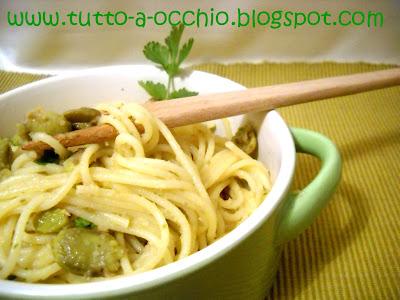 Ancora un giretto in Umbria - Spaghetti con le fave