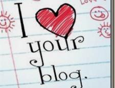 I love your blog award