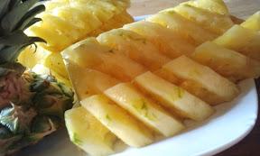 Thai Style Cut Pineapple